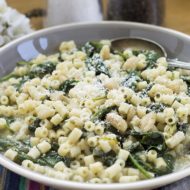 Quick & Easy Spinach, White Bean & Pasta Soup