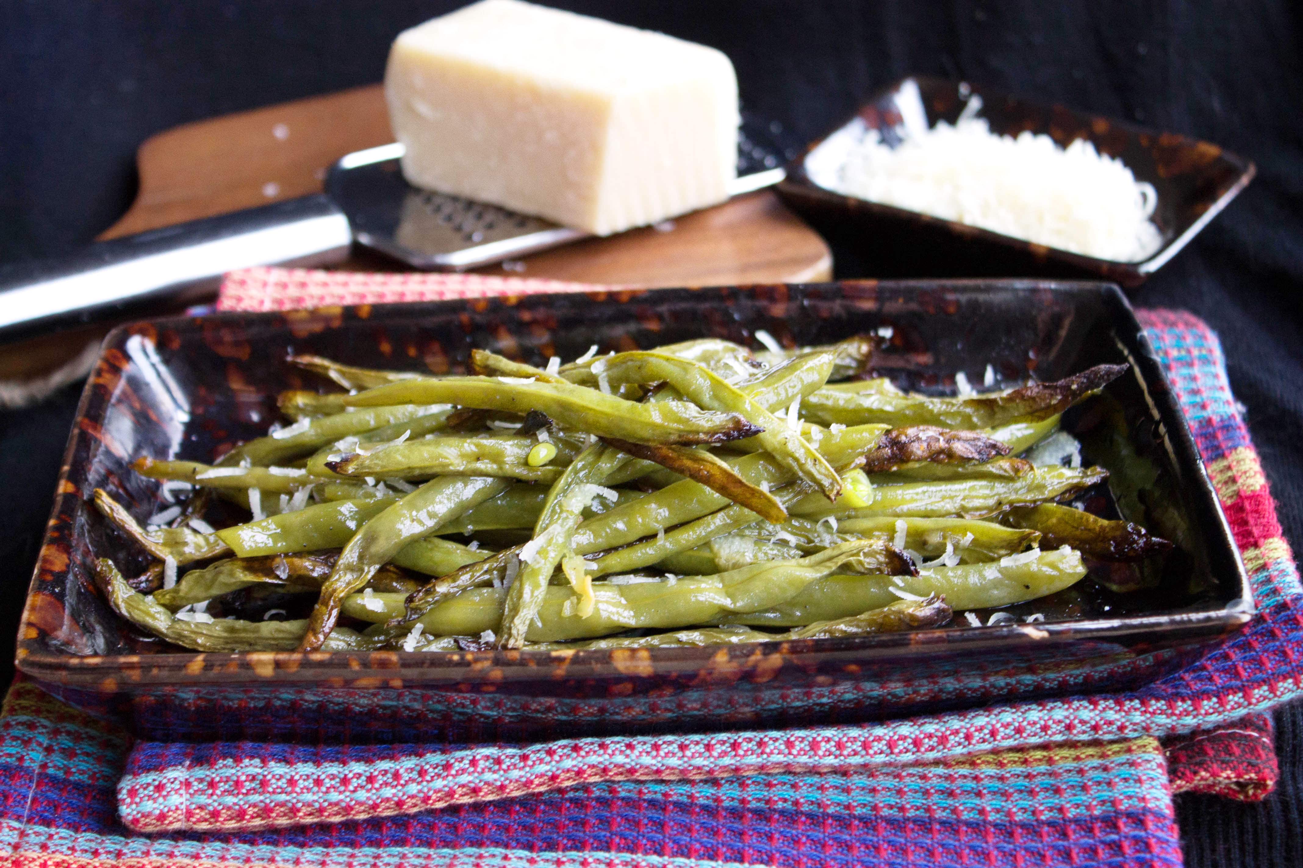 Garlic Roasted Green Beans