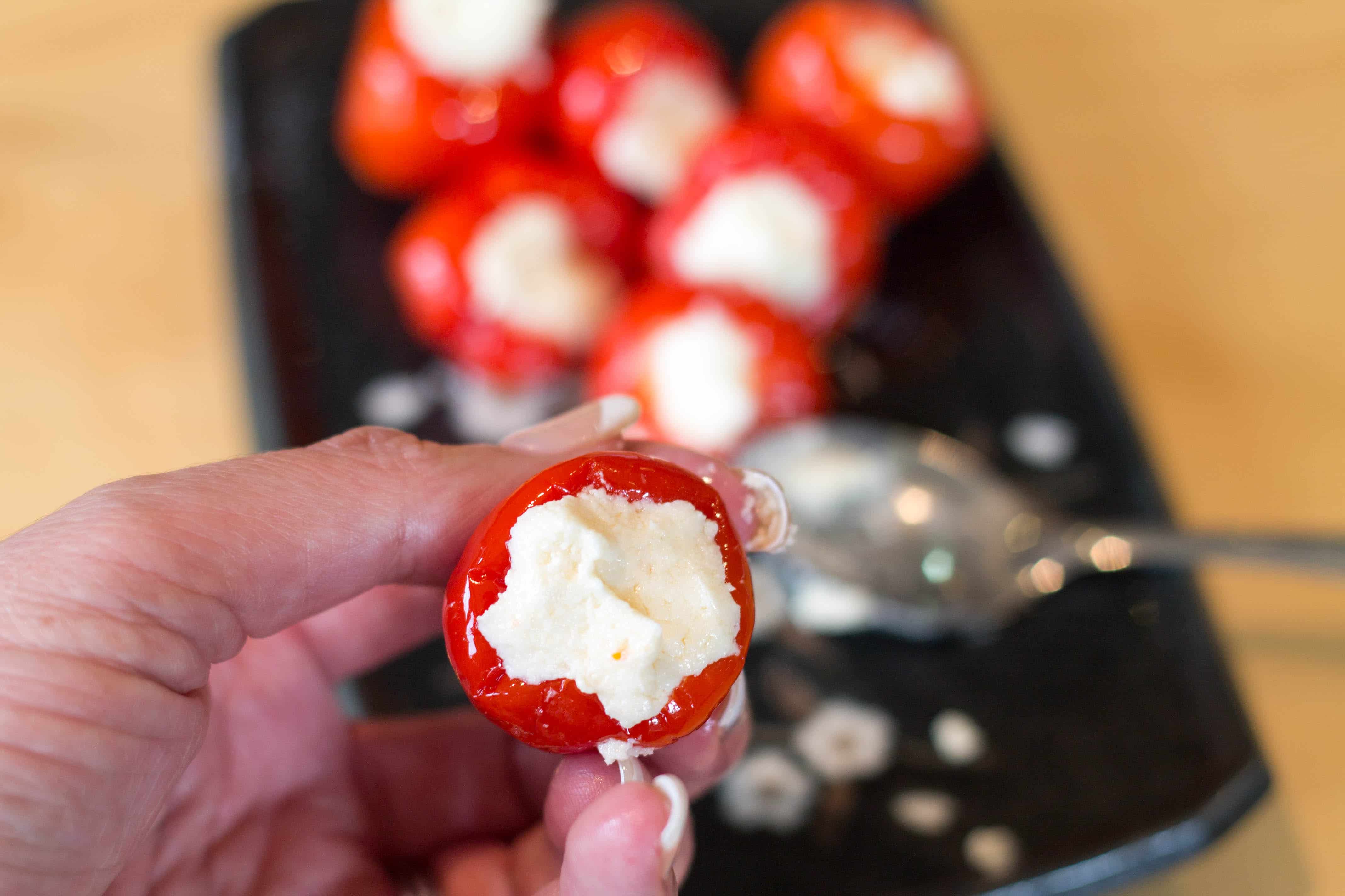 Cream Cheese & Ricotta Stuffed Peppadew Peppers Erren's Kitchen