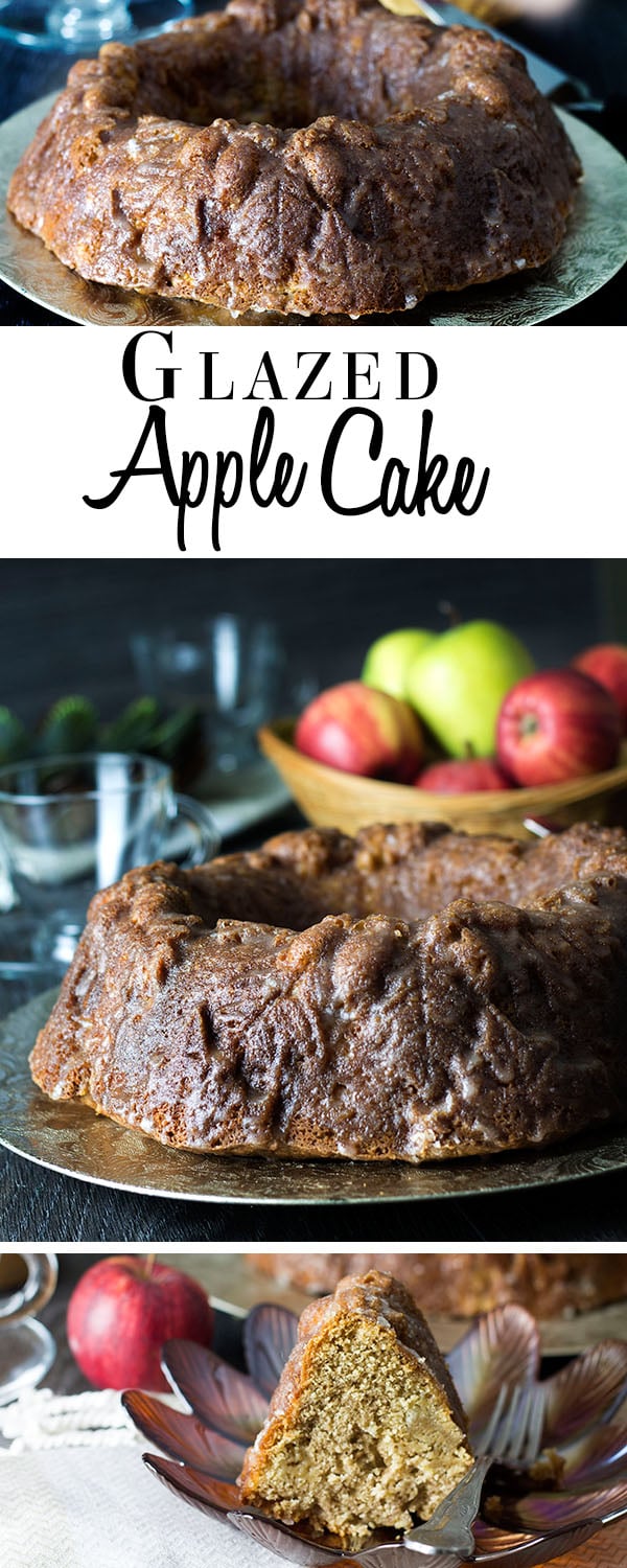 Glazed Apple Cake The perfect coffee cake, dessert or breakfast treat.