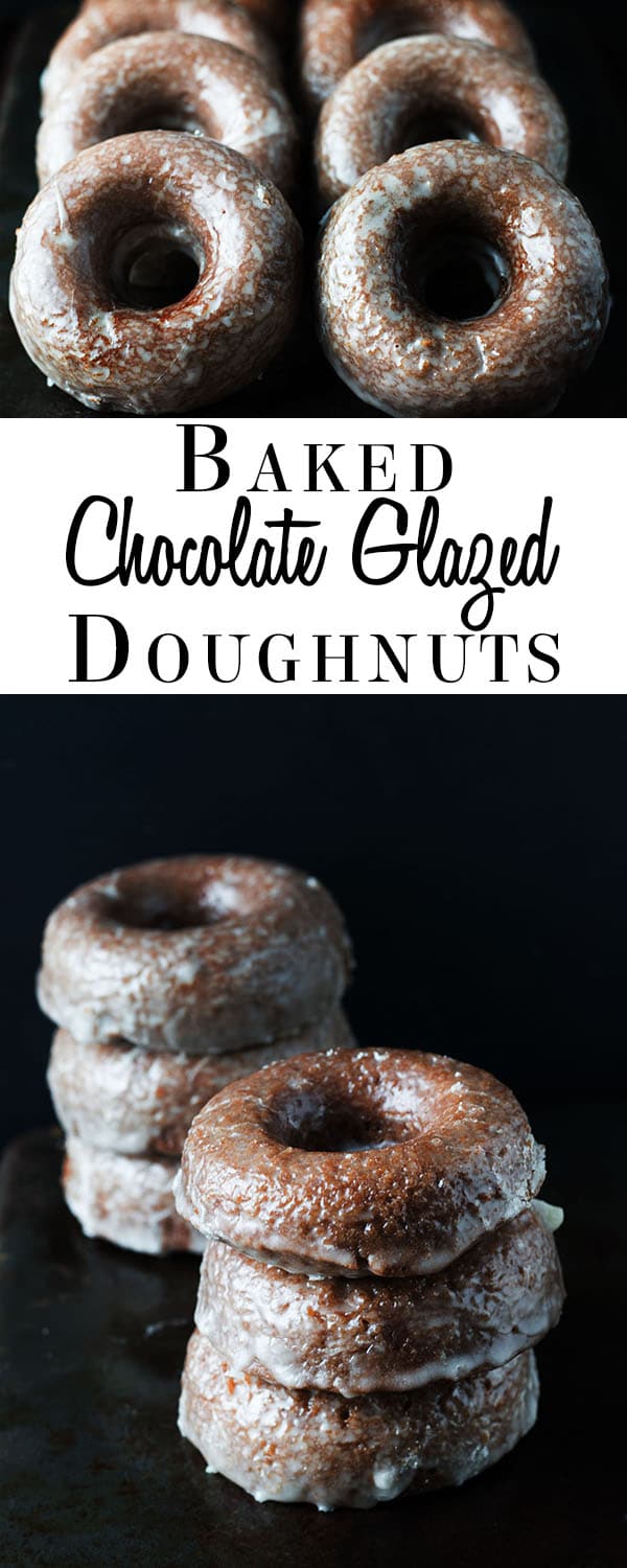Easy Baked Glazed Chocolate Doughnuts Erren�s Kitchen