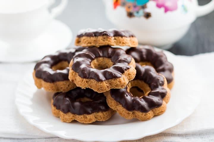 Chocolate Dipped Shortbread Cookies