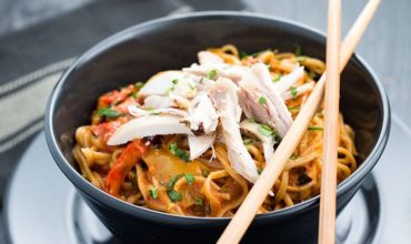 Thai Curry Noodles with Chicken