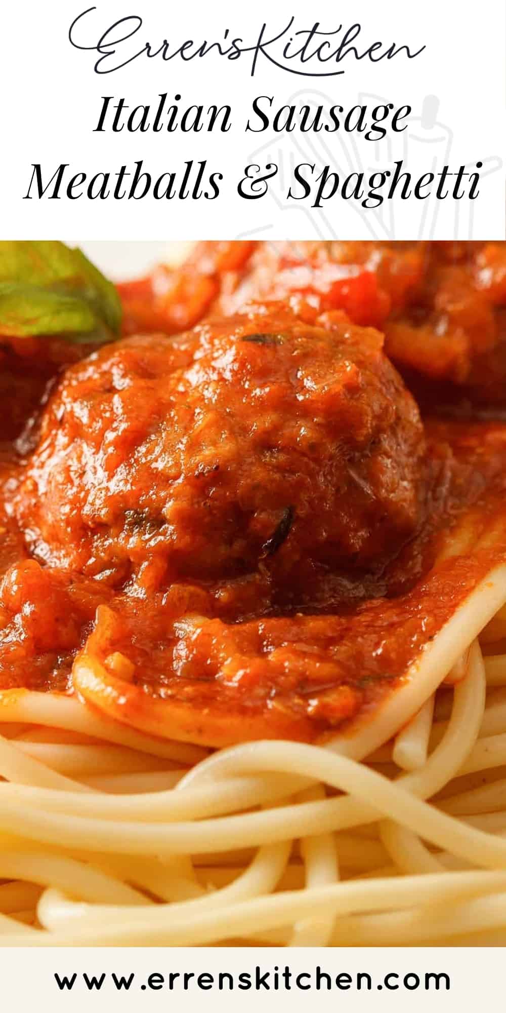 Italian Sausage Meatballs Recipe Erren's Kitchen