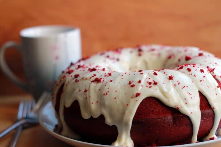 Red Velvet Bundt Cake With Cream Cheese Icing Erren S Kitchen