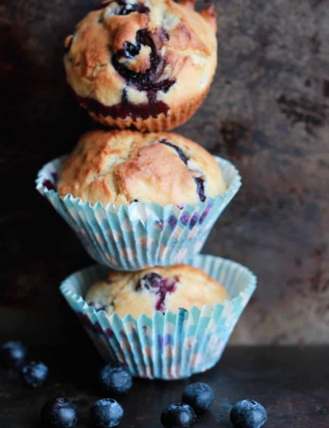 Blueberry Scone Muffins