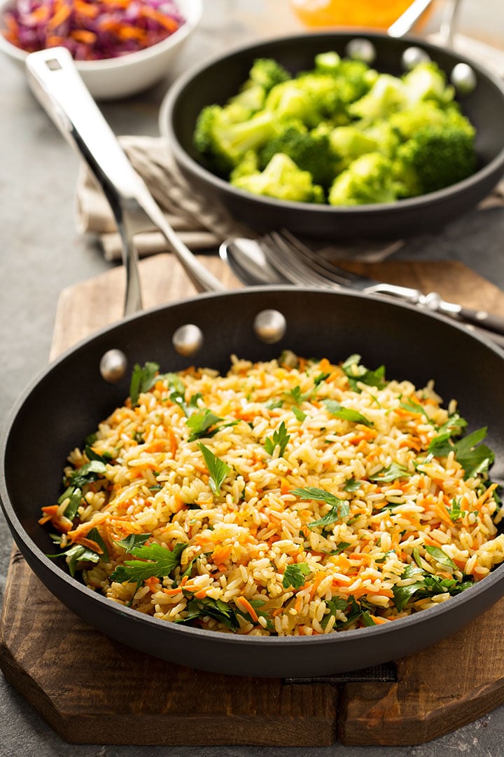 Vegetarian Rice Pilaf
