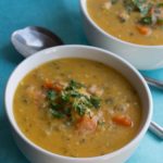 yellow split pea and bacon soup