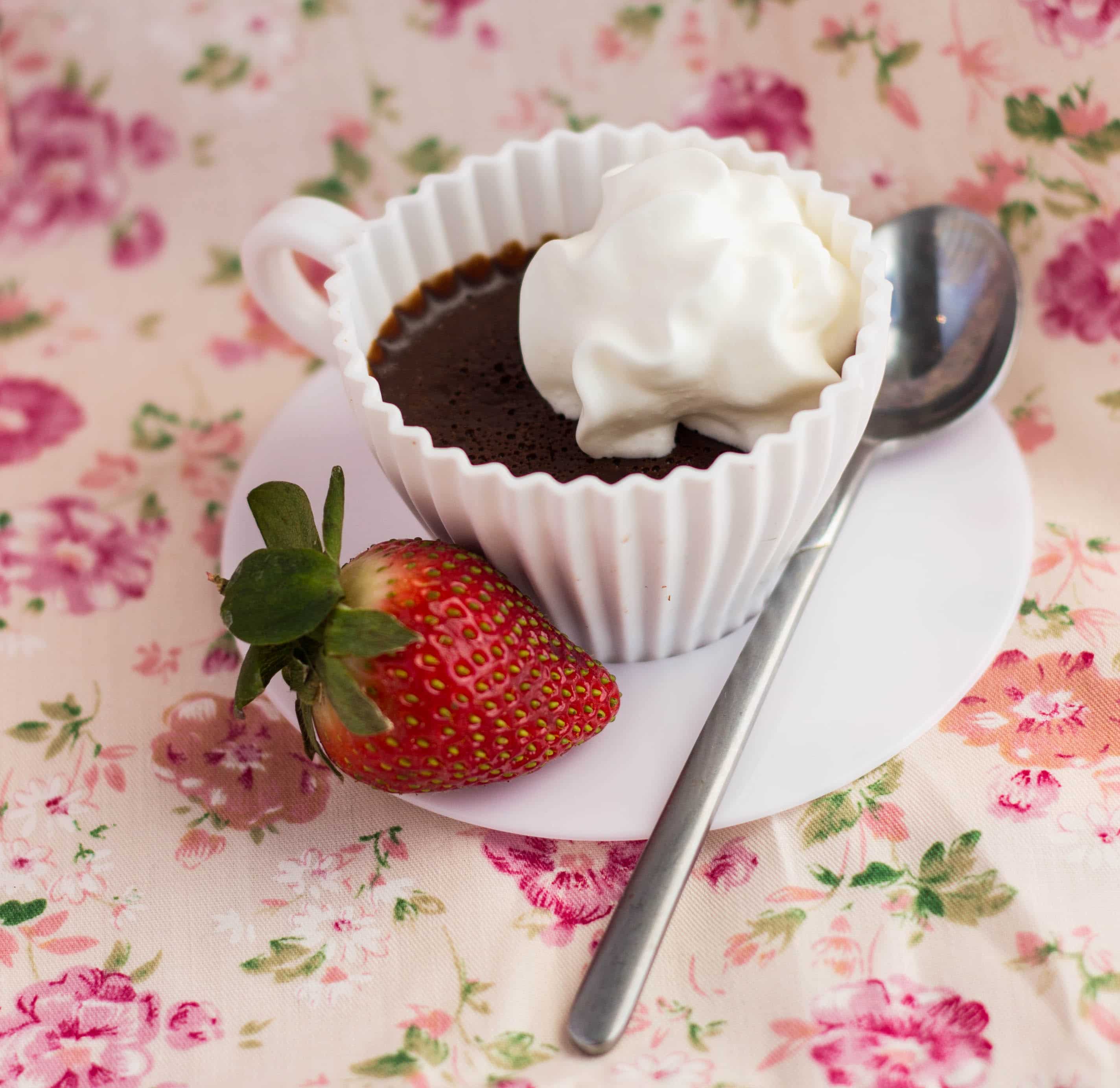 chocolate tea cup