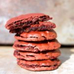 Flourless Red Velvet Cookies - Erren's Kitchen - An indulgent, sweet, soft, and chewy cookie.