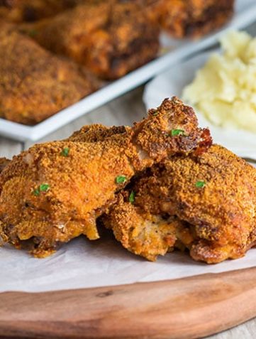 Easy Oven Fried Chicken