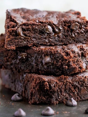 double chocolate chip cookie bars
