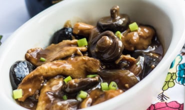 Chicken with Chinese Mushrooms