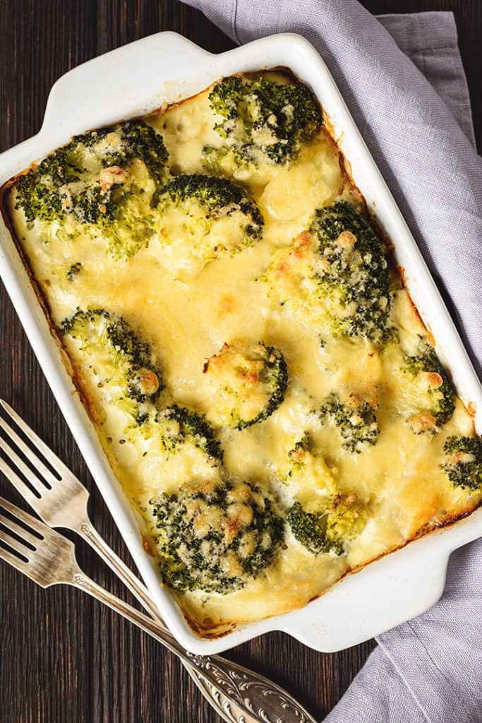 Cheesy Broccoli and Cauliflower Bake Erren's Kitchen
