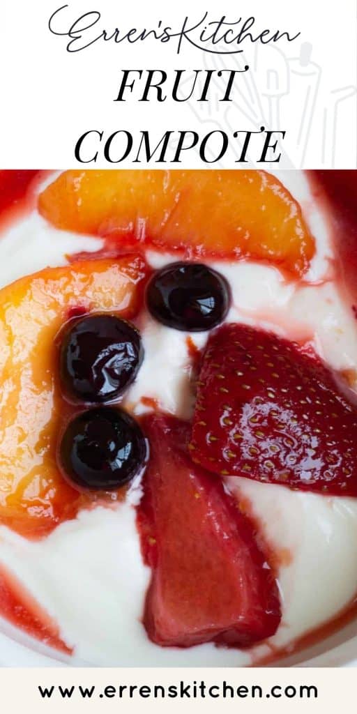 fruit in a bowl with yogurt