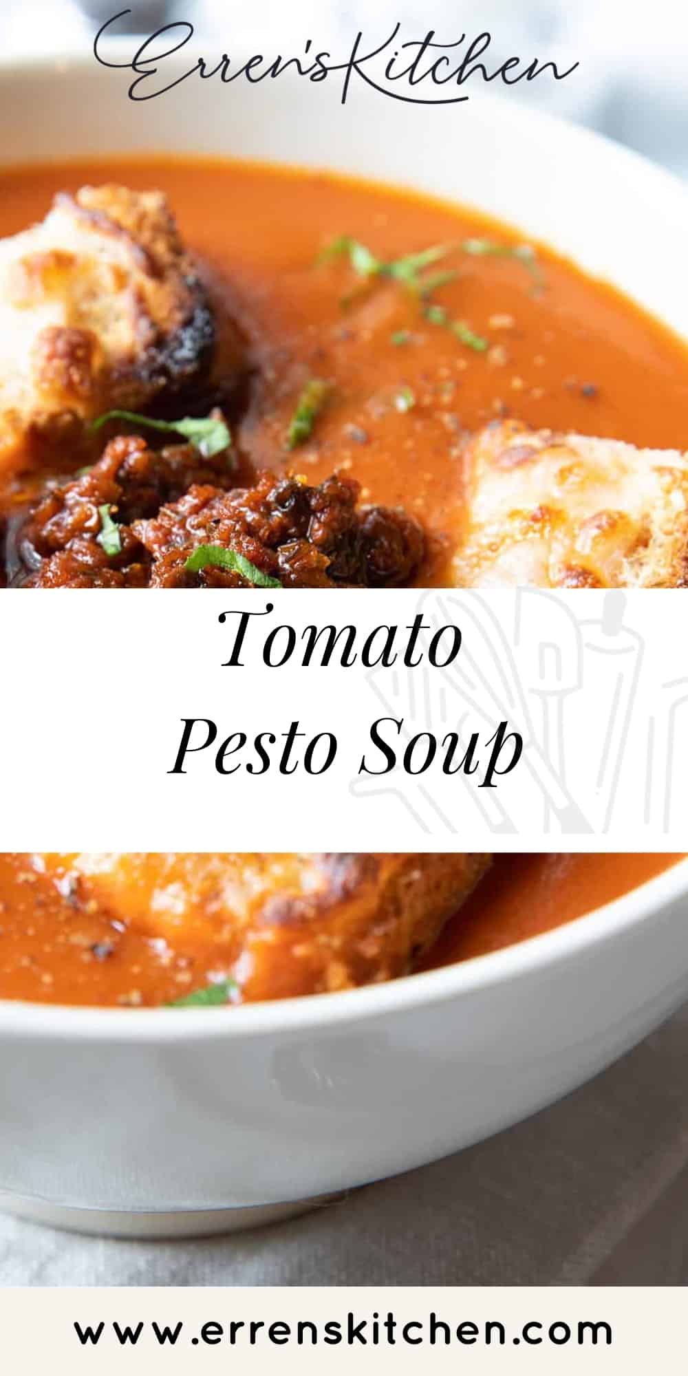 Tomato Pesto Soup Erren's Kitchen