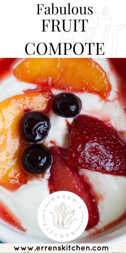 fruit in a bowl with yogurt