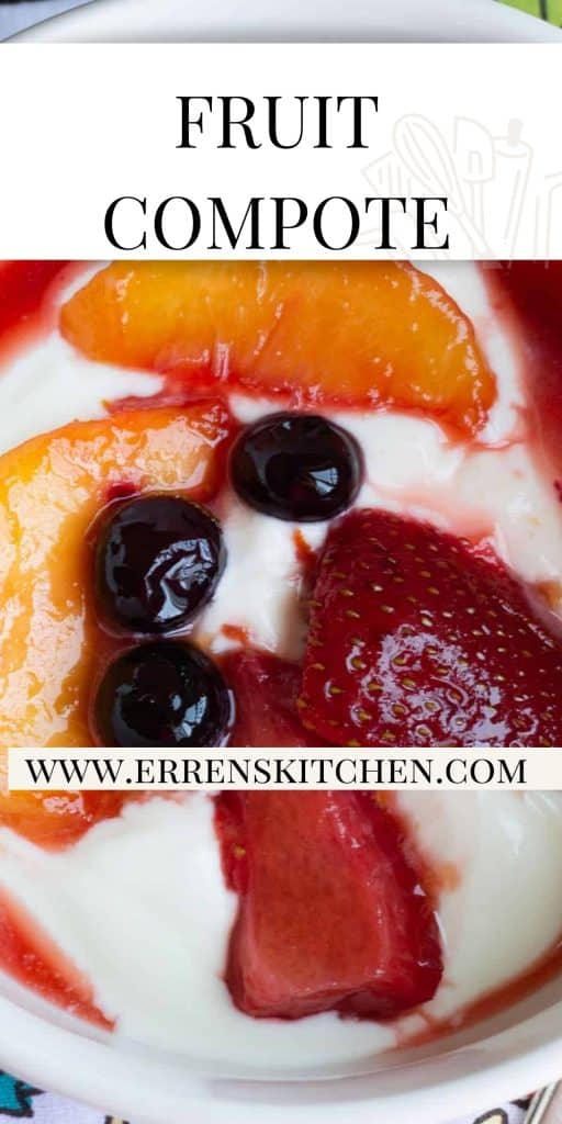 fruit in a bowl with yogurt