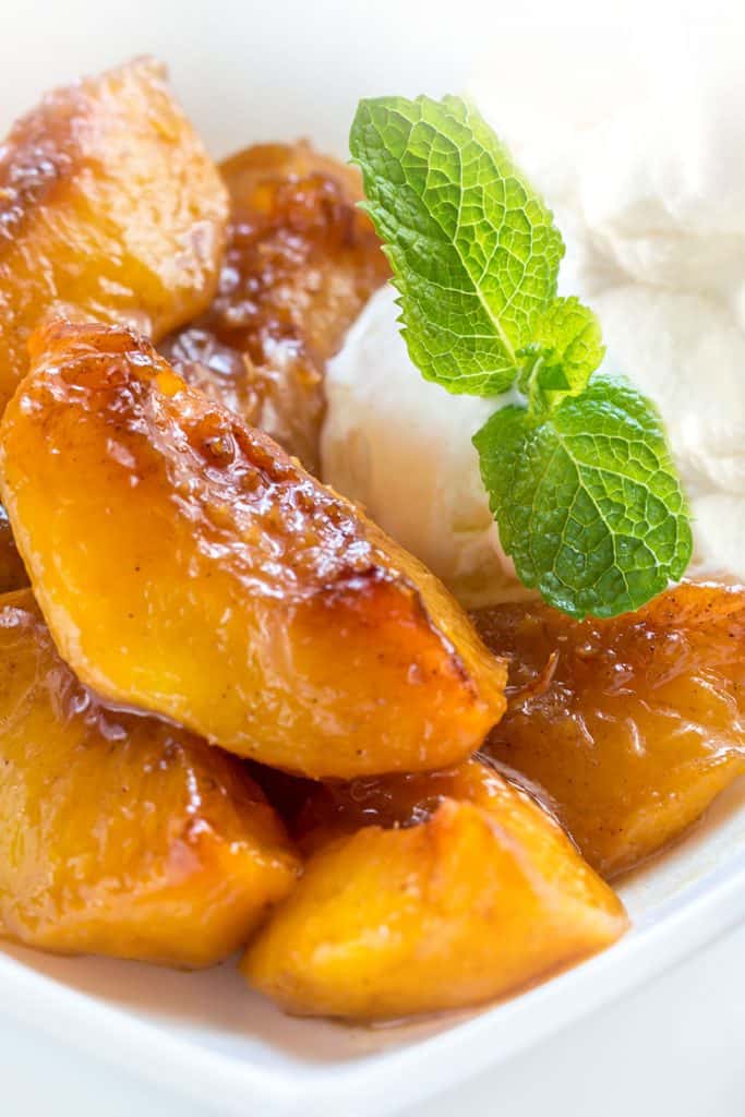 Peaches &amp; Cream | Erren&amp;#39;s Kitchen