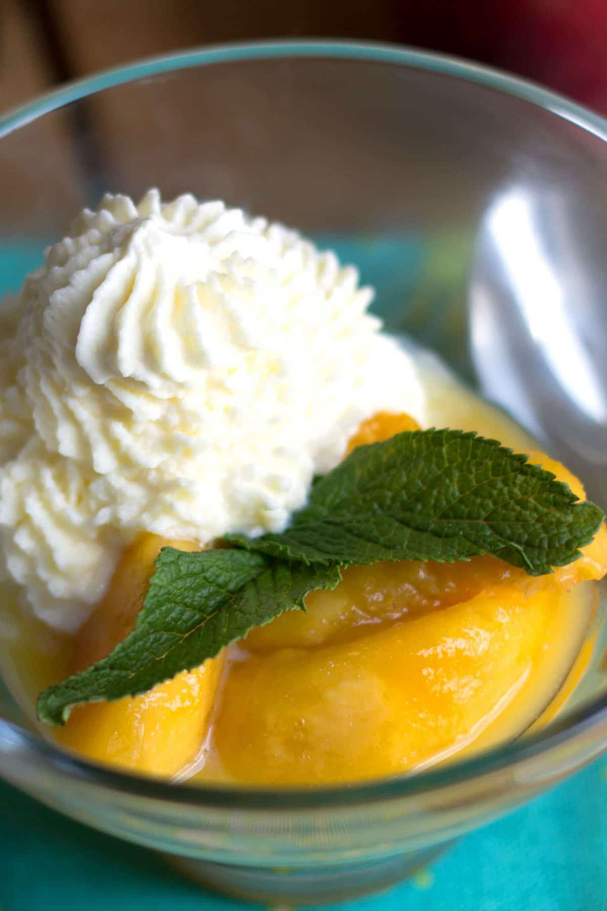 Peaches &amp; Cream | Erren&amp;#39;s Kitchen