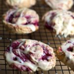 Iced Raspberry Scones