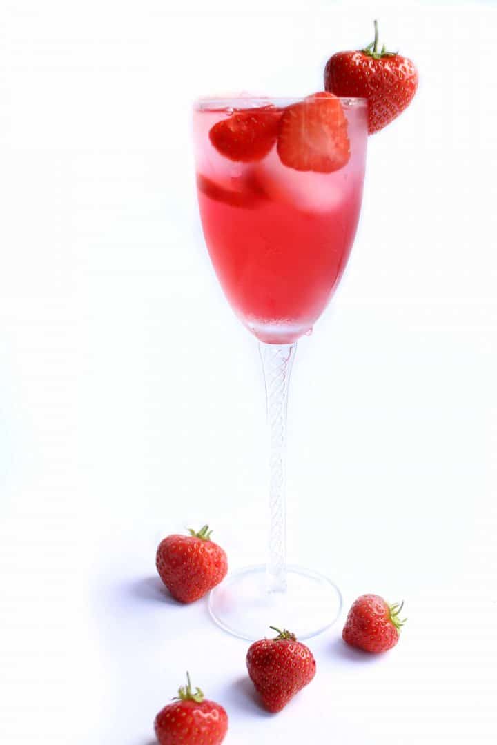 Strawberry Vodka Cocktail