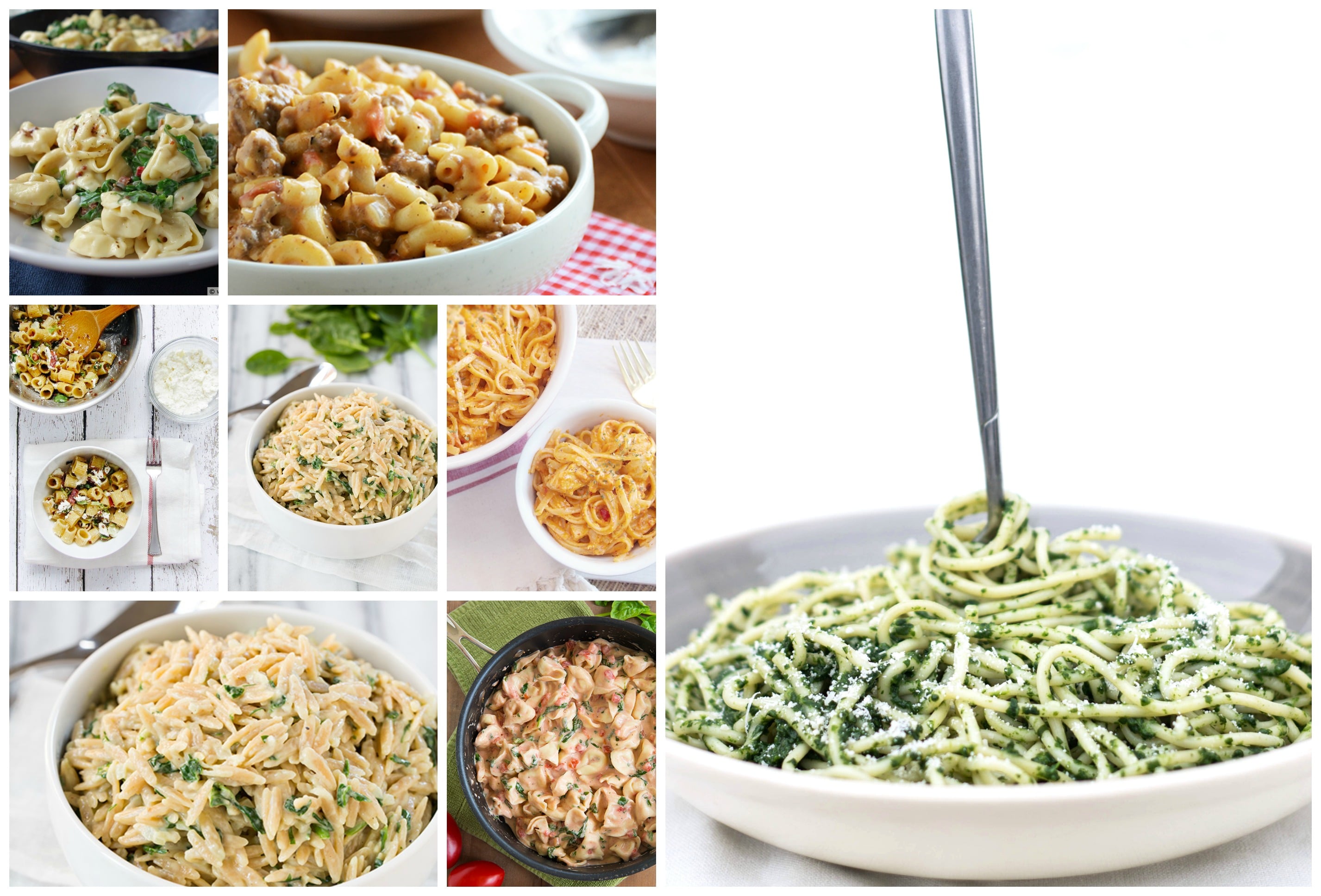 16 Quick & Easy Pasta Dishes (30 mins or less) - Erren's Kitchen