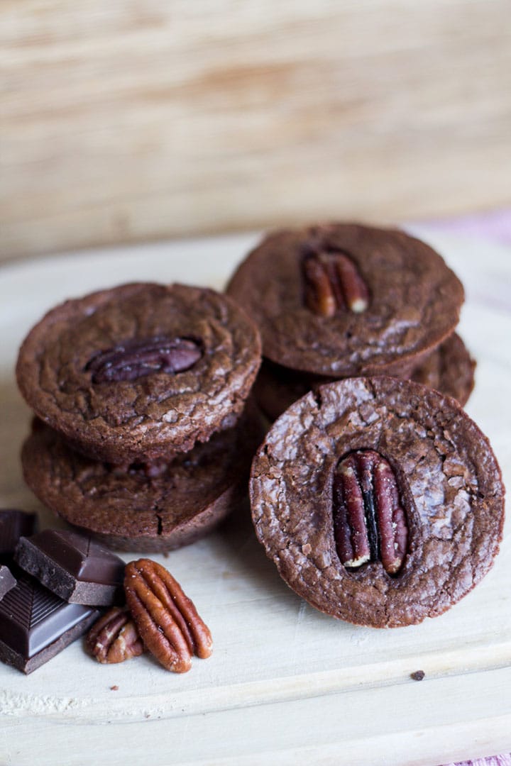 Triple Chocolate Brownie Bites