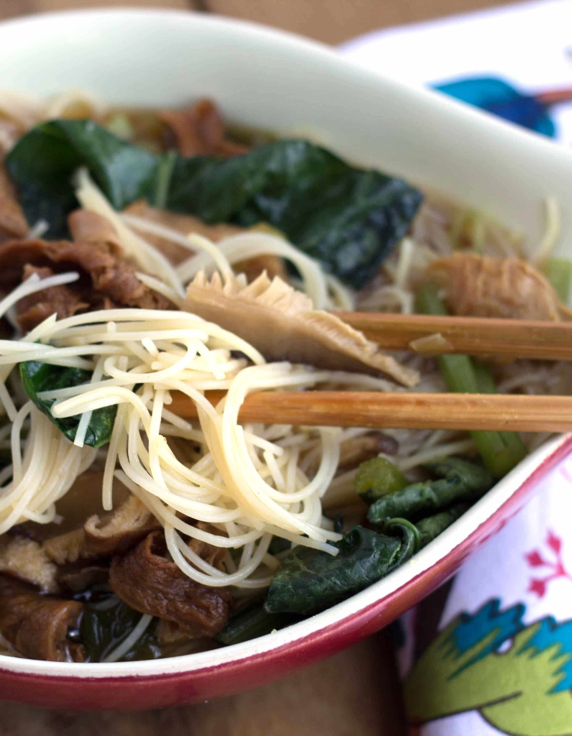 Chinese Mushroom Noodle Soup Erren's Kitchen