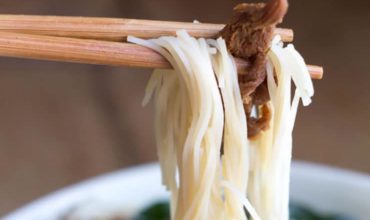 Chinese Mushroom Noodle Soup