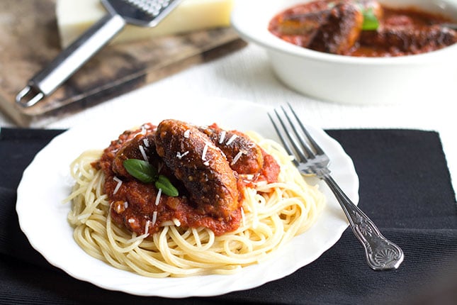 Spaghetti and Sausage Ragu