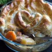 Chicken, Ham & Leek Pot Pie