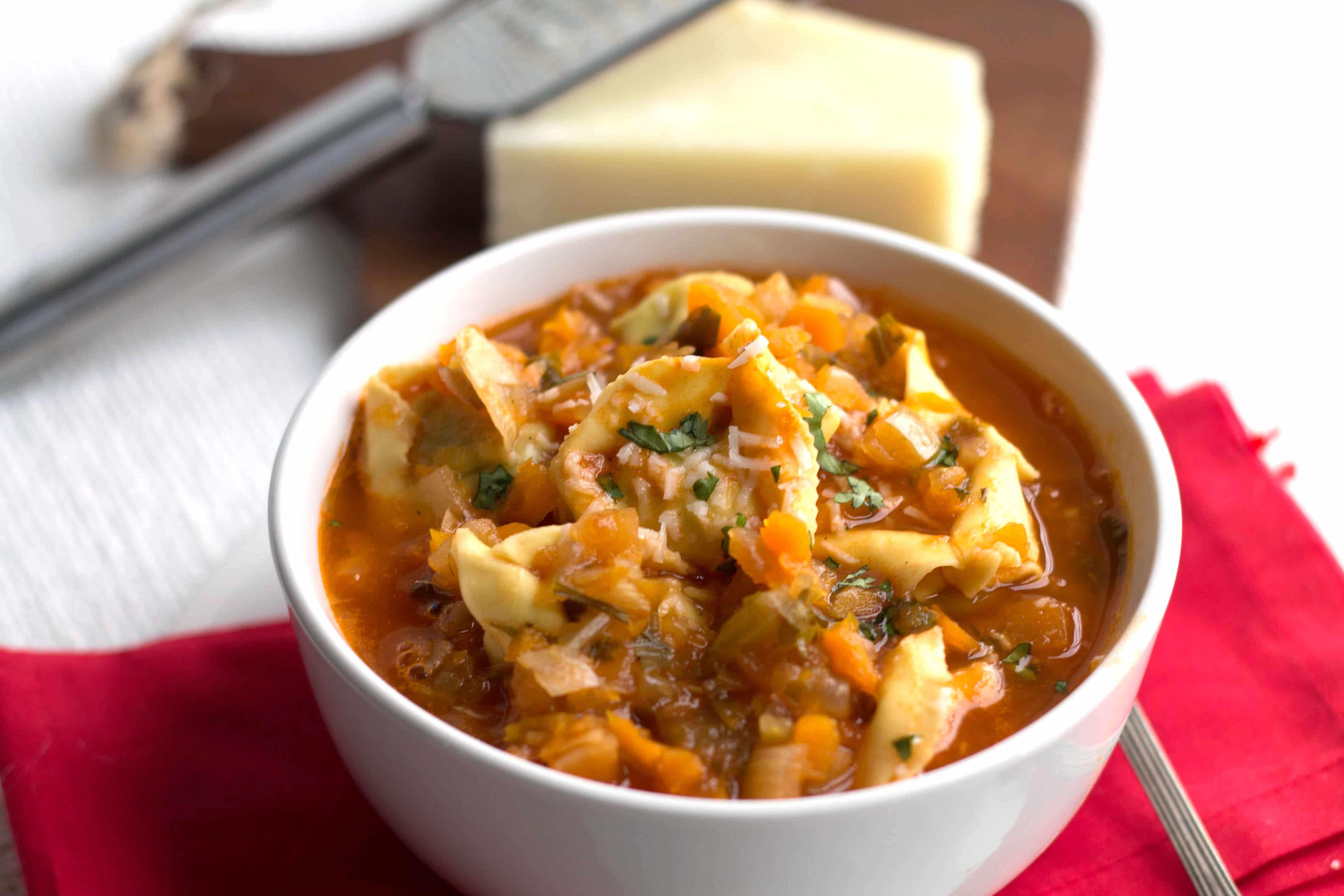 Quick & Hearty Tortellini Vegetable Soup Erren's Kitchen