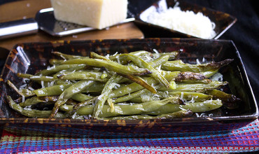 Garlic Roasted Green Beans