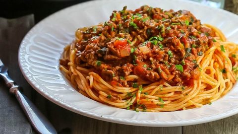 quick easy spaghetti bolognese