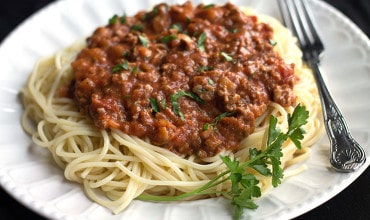 Quick & Easy Spaghetti Bolognese