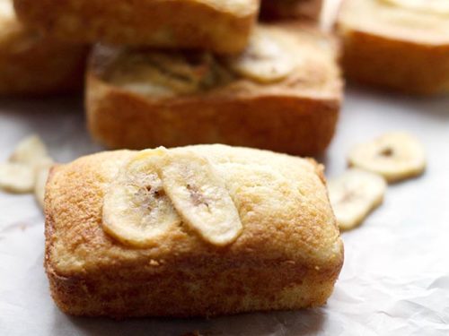 Mini Banana Breads Recipe 