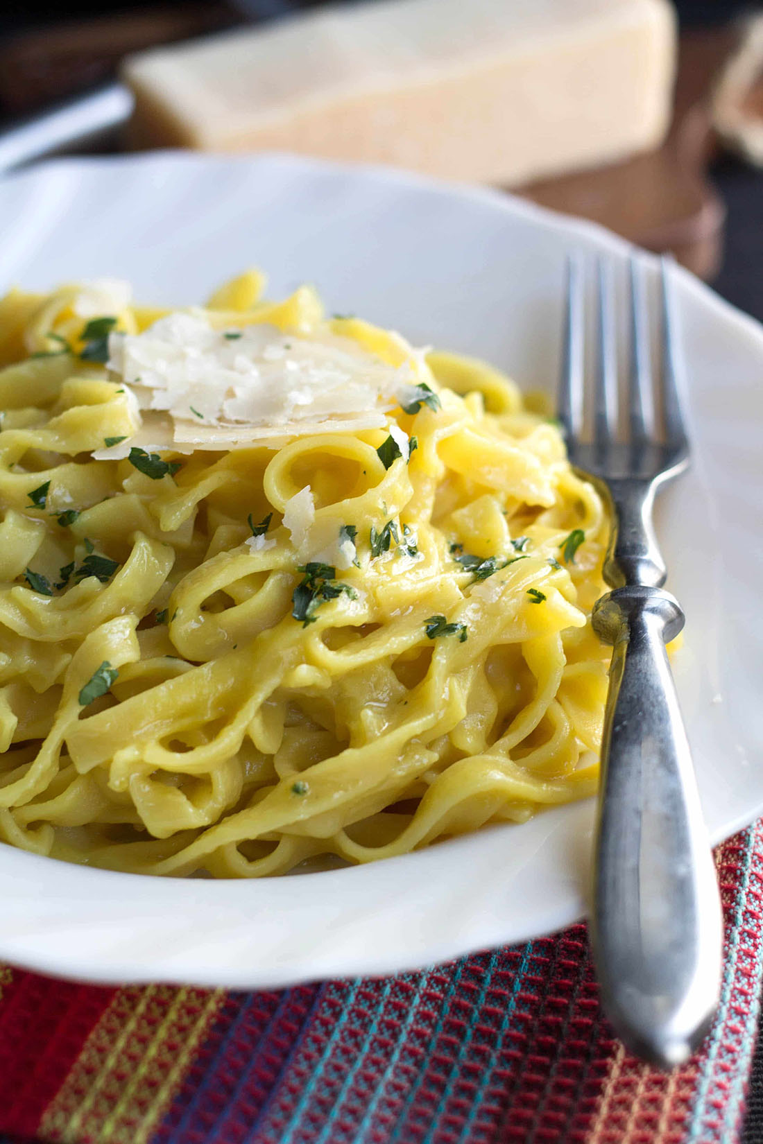 Quick & Easy Tagliarini with Saffron Cream Sauce Erren's Kitchen