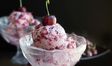 Quick & Easy Homemade Cherry Ice Cream