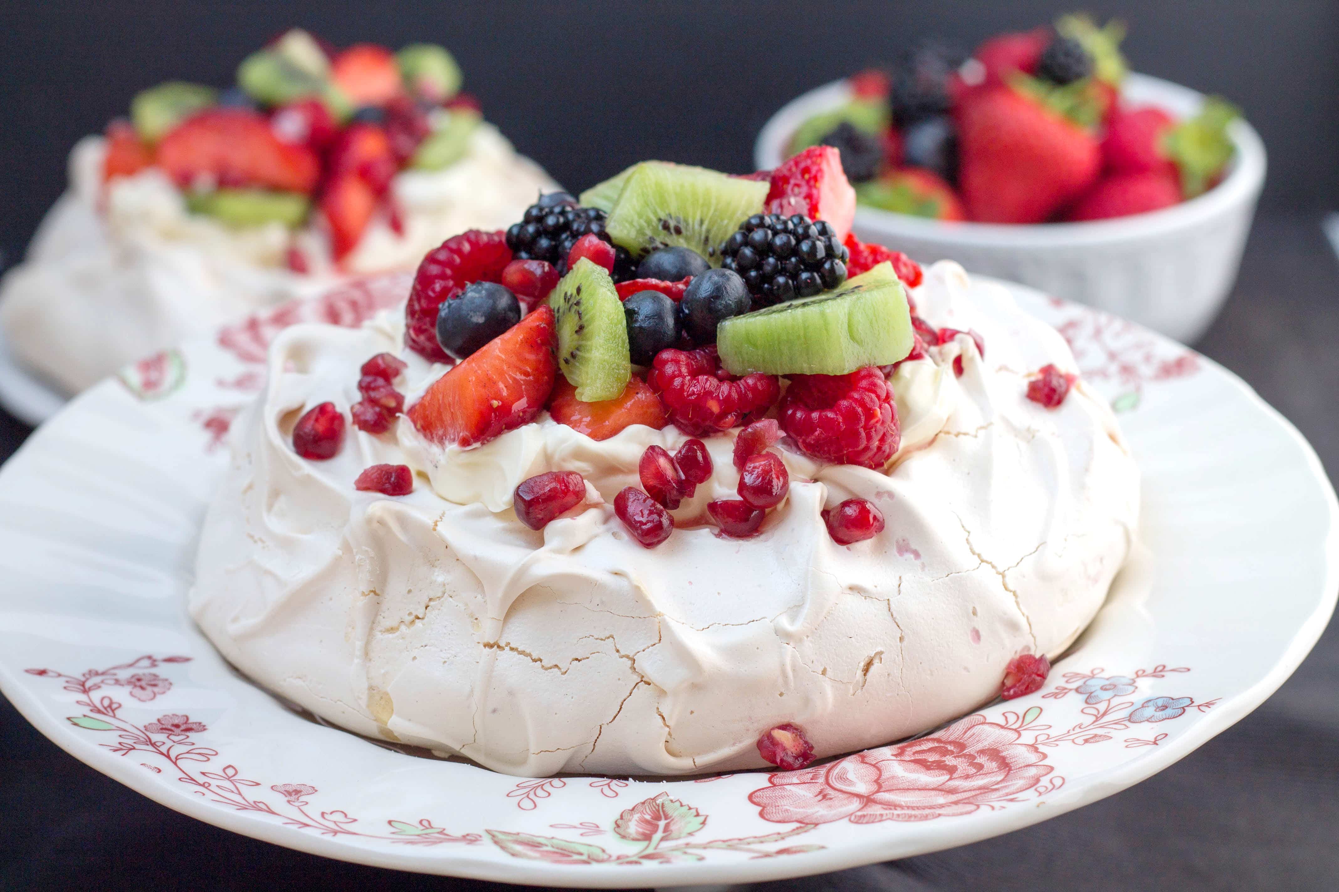 Pavlova - A glorious dessert that tastes as good s it looks! 
