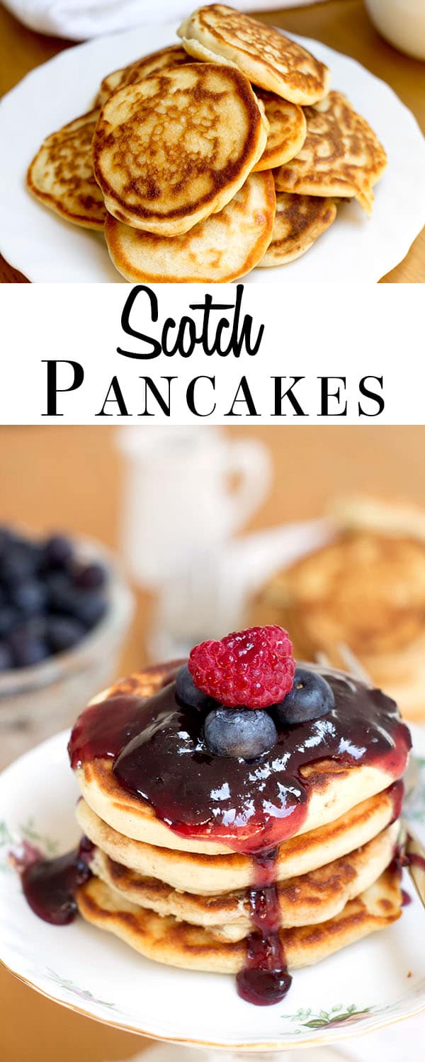 Scoth Pancakes This dish is perfect for breakfast or a served for brunch.