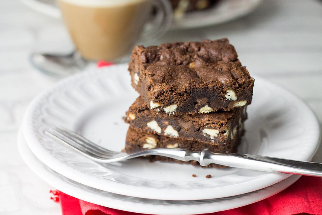 Triple Chocolate Chip Bars 