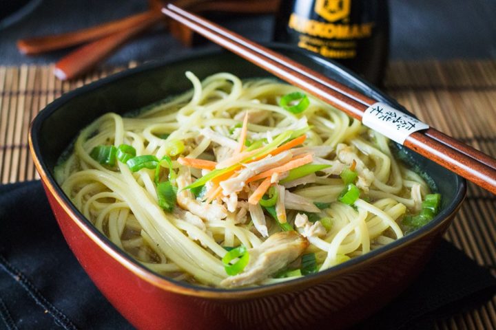 Quick & Easy Chinese Chicken Noodle Soup