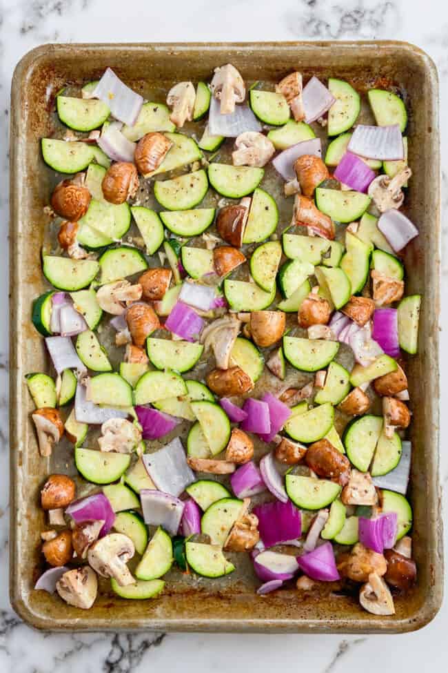 Beautiful view of Easy Roasted Vegetable Pasta Fillings