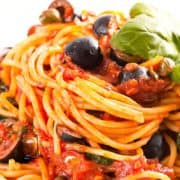 Spaghetti Alla Puttanesca  - 22