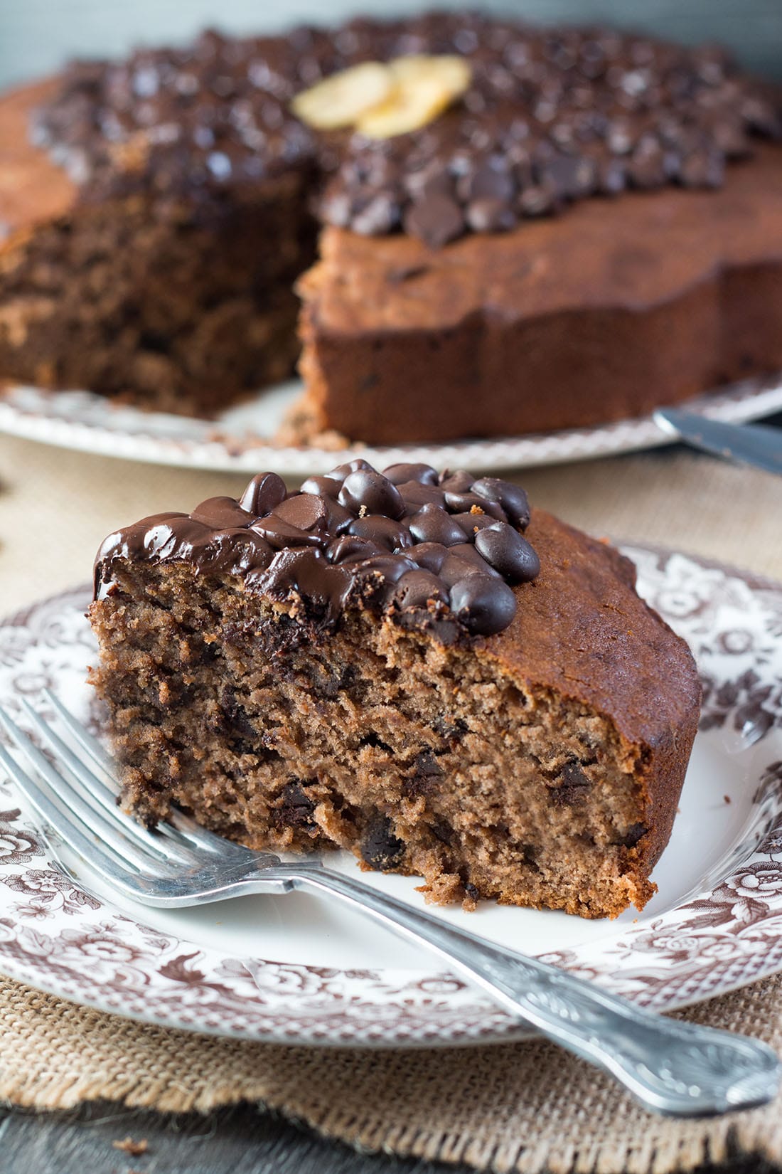 Chocolate Chip Banana Cake - One delicious recipe!