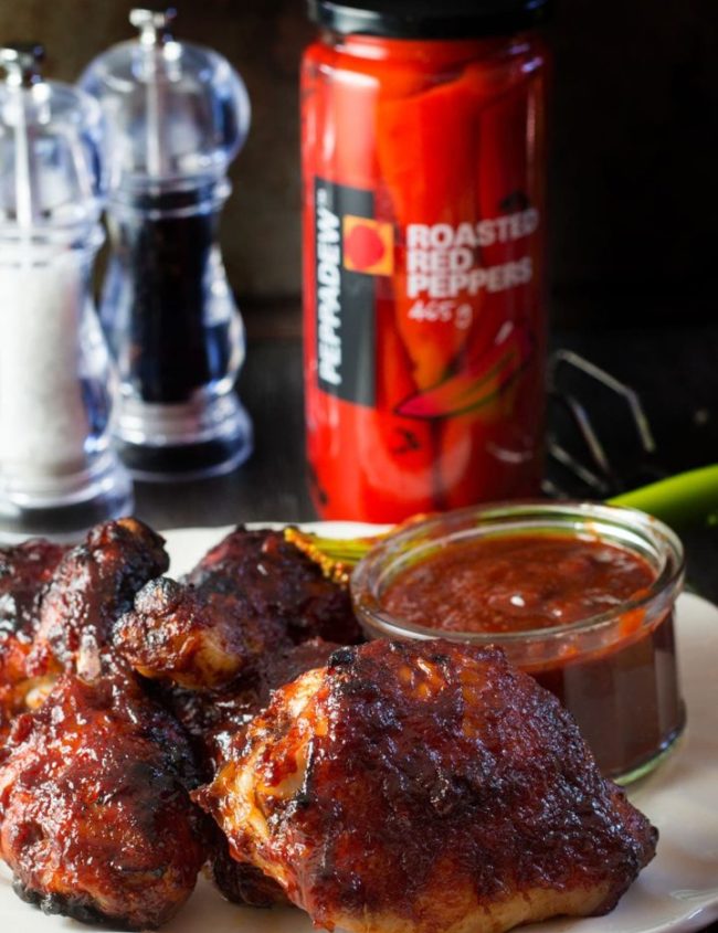 Get sizzling on your grill with this mouthwatering recipe from Erren's Kitchen for Roasted Red Pepper Barbecue Sauce. You can use this quick and easy recipe with chicken, ribs and burgers too.