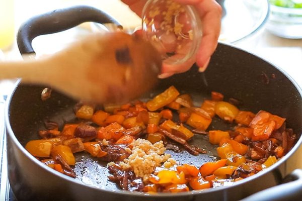 Moroccan Spiced Vegetable Couscous - Erren's Kitchen