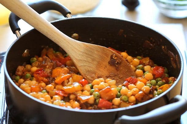 Moroccan Spiced Vegetable Couscous - Erren's Kitchen
