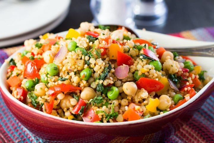 Moroccan Spiced Vegetable Couscous Moroccan Spiced Vegetable Couscous